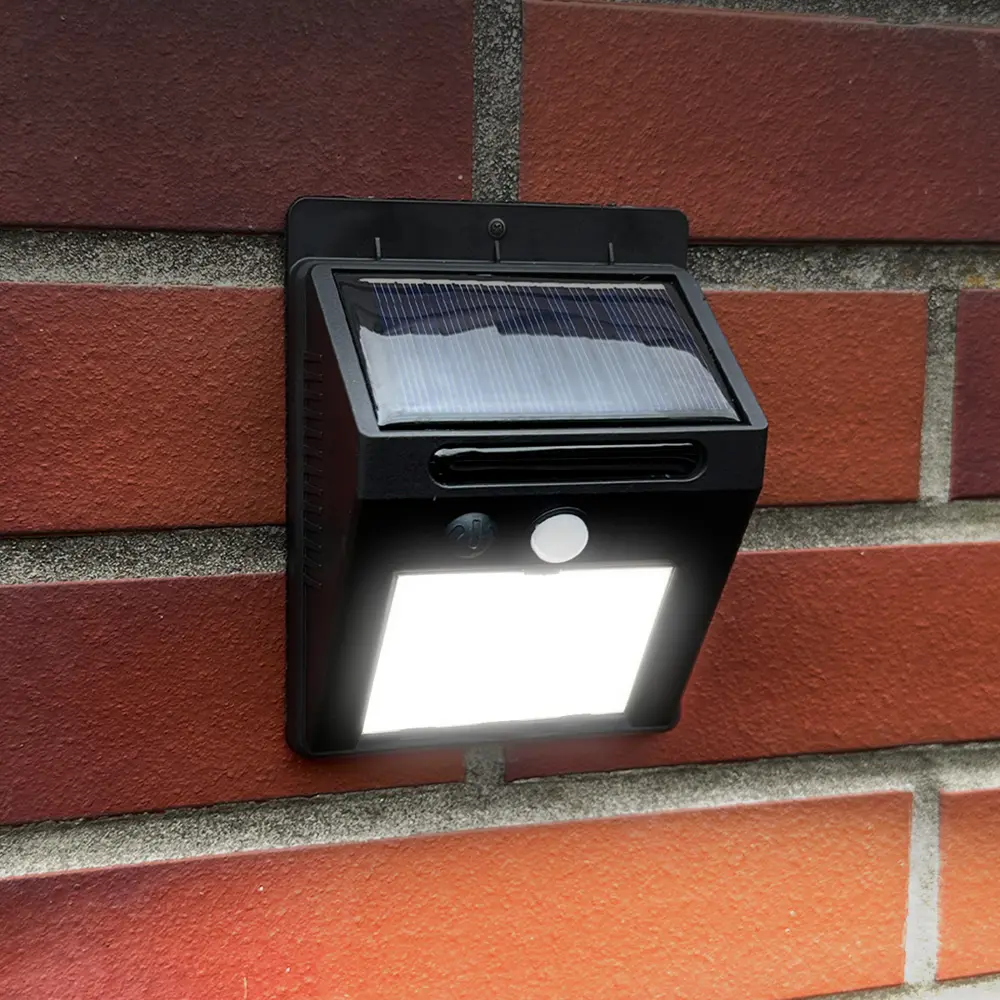 Светильник светодиодный уличный Duwi Solar LED на солнечных батареях 5Вт 6500К 400Лм IP65 c датчиком движения черный 83972973 STLM-2135653 