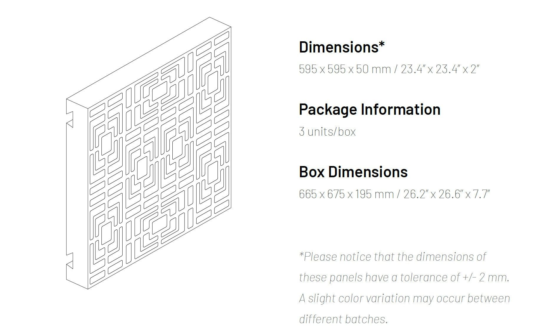 Акустическая панель Vicoustic VicPattern Ultra ARCH-00034139 - Вид №5