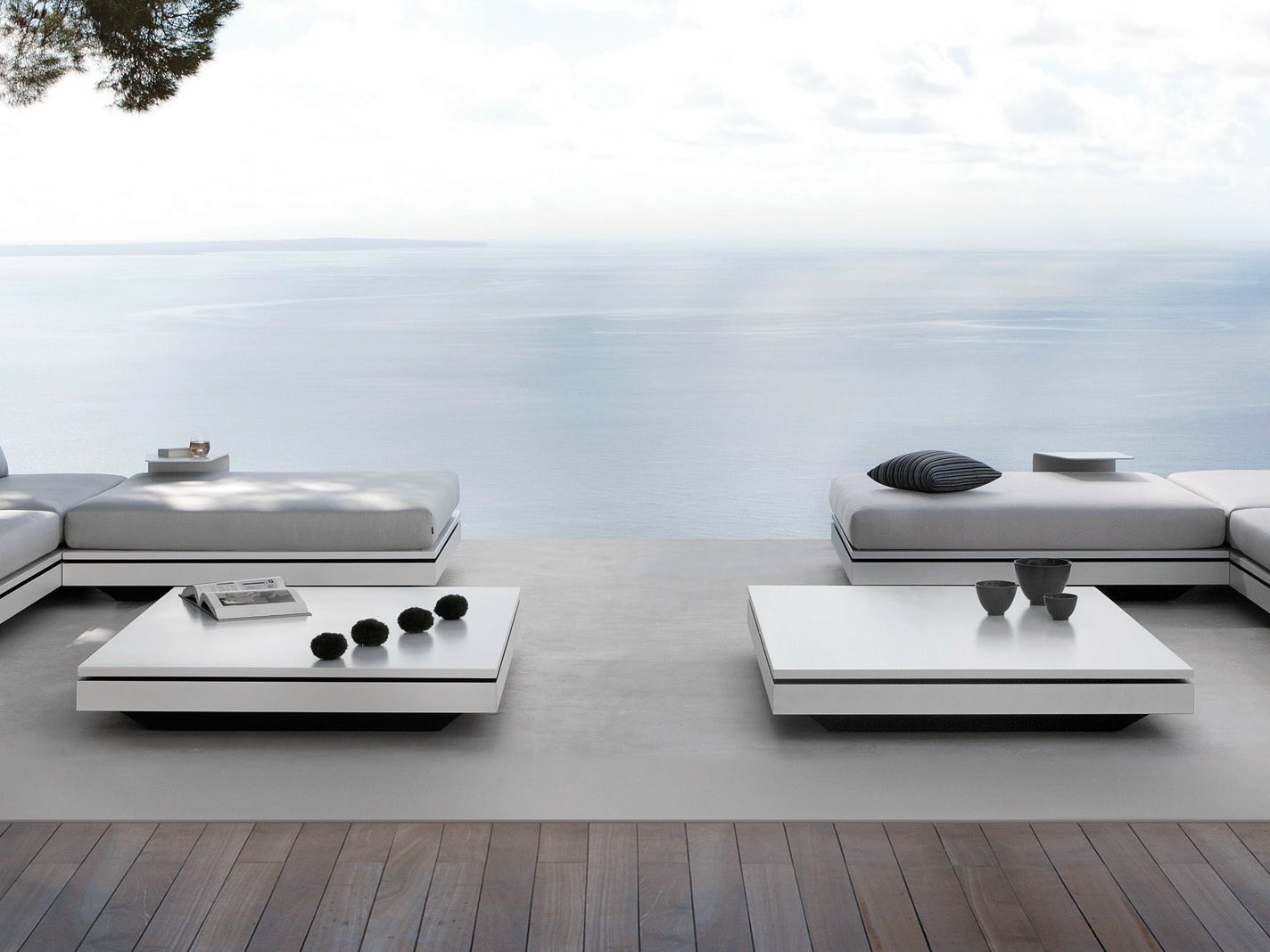 Алюминиевый прямоугольный садовый столик MANUTTI ARCH-00122209 - Вид №4