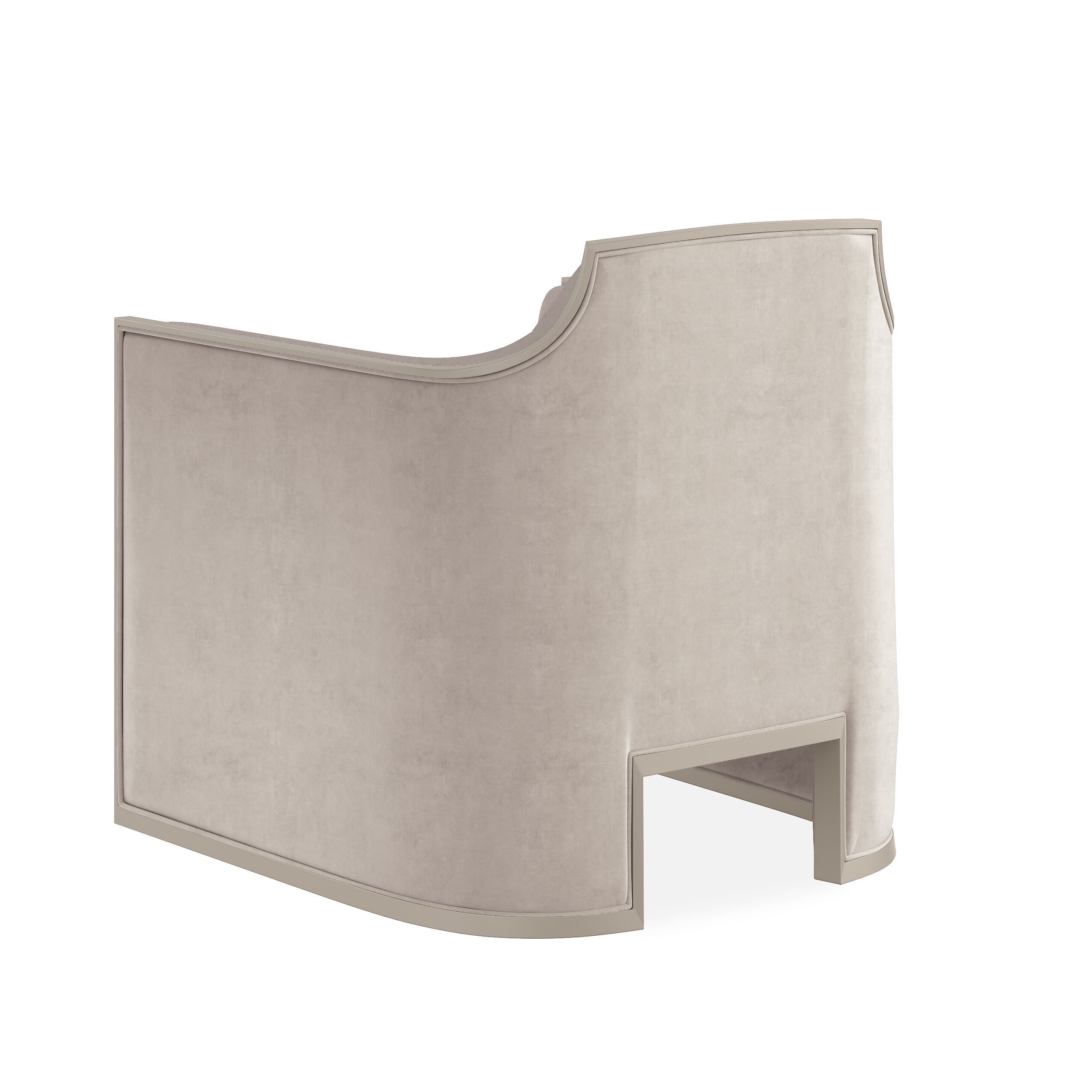 Тканевое вращающееся кресло с подлокотниками Caracole THE CAT'S MEOW ARCH-00010174