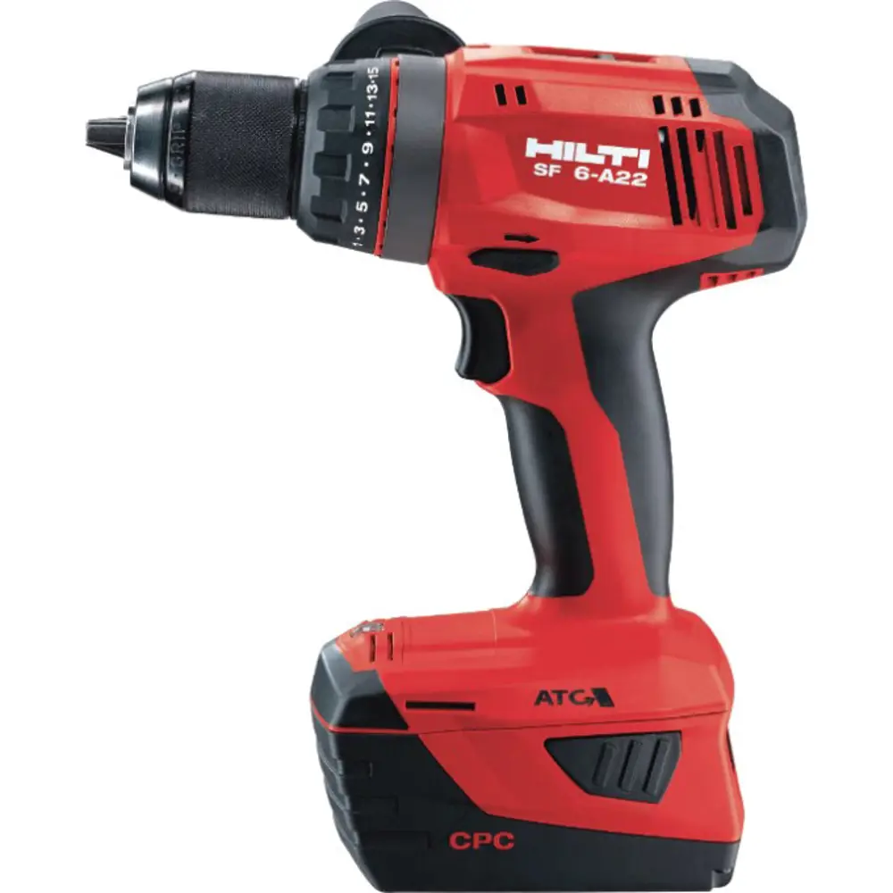 Дрель-шуруповерт аккумуляторная Hilti SF 6-A22, 20 В Li-ion 5.2 Ач, без АКБ и ЗУ STLM-2145366