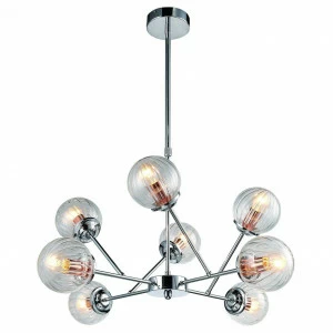 Подвесная люстра Arte Lamp Arancia A9276LM-8CC ARTE LAMP ДИЗАЙНЕРСКИЕ, ARANCIA, ШАР 108392 Хром