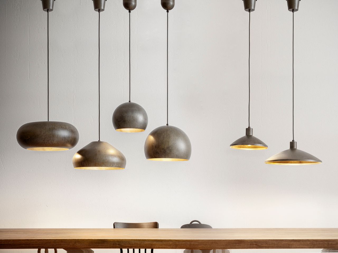 Стальной подвесной светильник Aldo Bernardi MATERIA ARCH-00077228