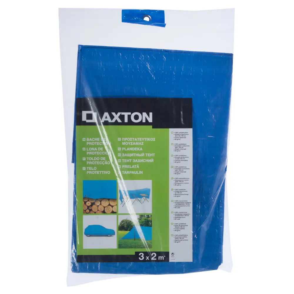 Тент строительный Axton 2х3 м STLM-2176345