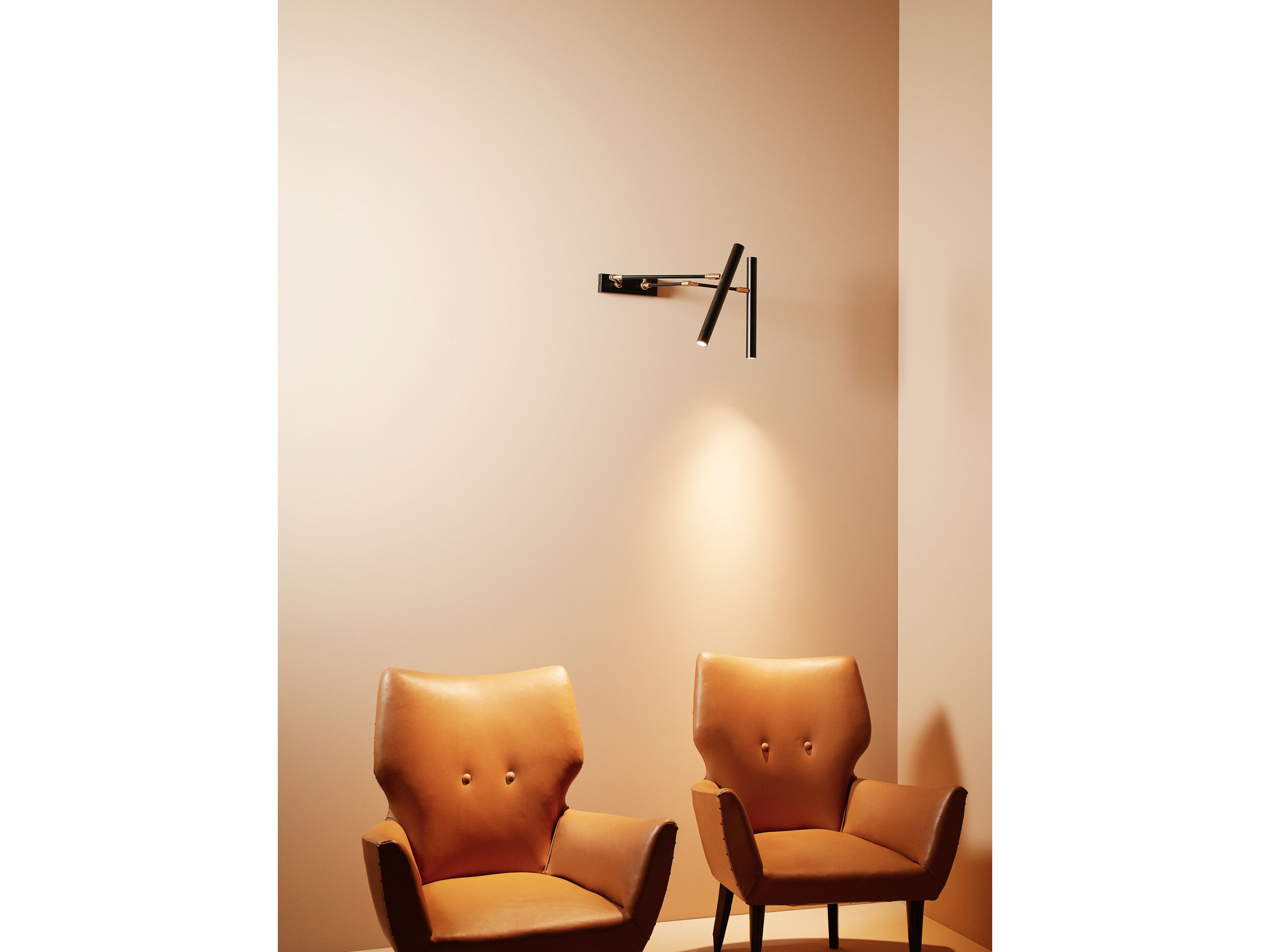 Регулируемый светодиодный настенный светильник Renzo Serafini TRENTA X 2 ARCH-00097009 - Вид №1