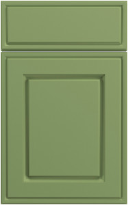 Фасады для кухни Классика Фрезеровка «Бостон» 802 Зеленый