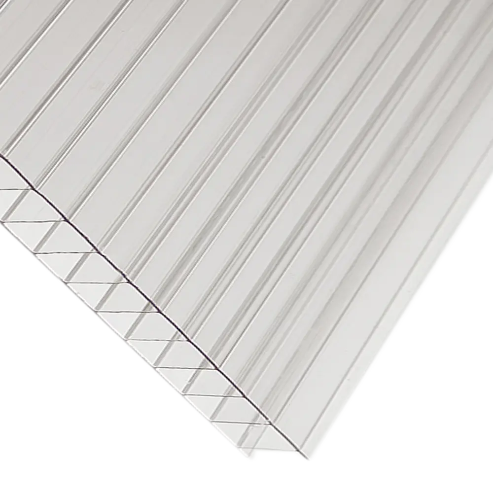 Поликарбонат сотовый Киви 8 мм 1.05x2 м прозрачный STLM-2020470