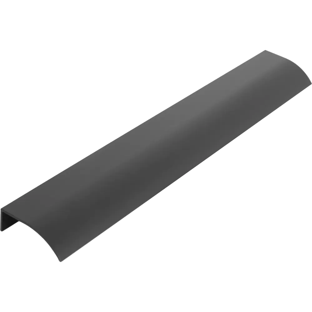 Мебельная ручка-профиль черная 284 мм Jet STLM-2103561