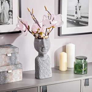 Ваза-органайзер Тайсон гипс цвет серый 29.3 см