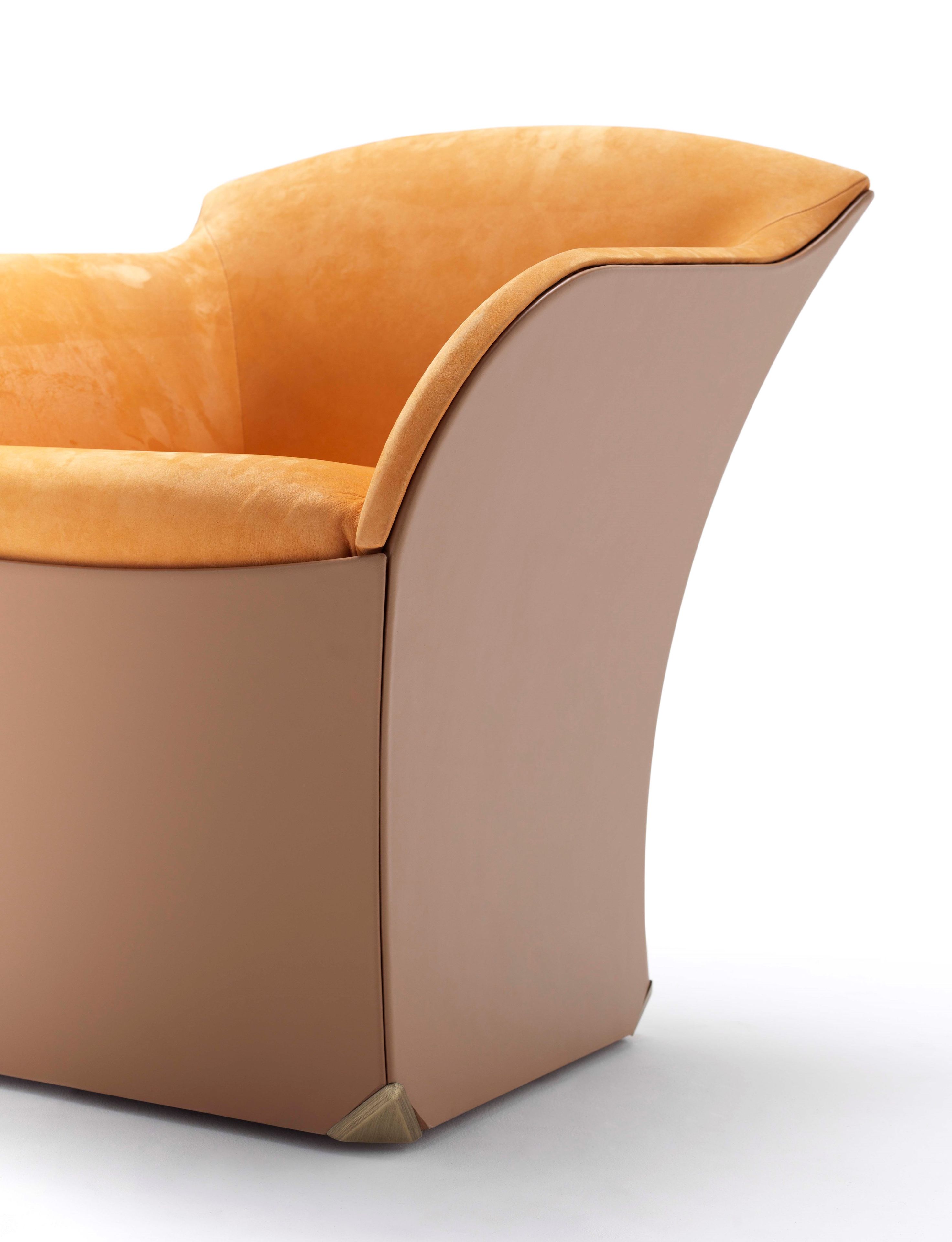 Кожаное кресло Fasem BONA ARCH-00029195 - Вид №6