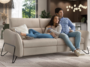 3-местный тканевый диван