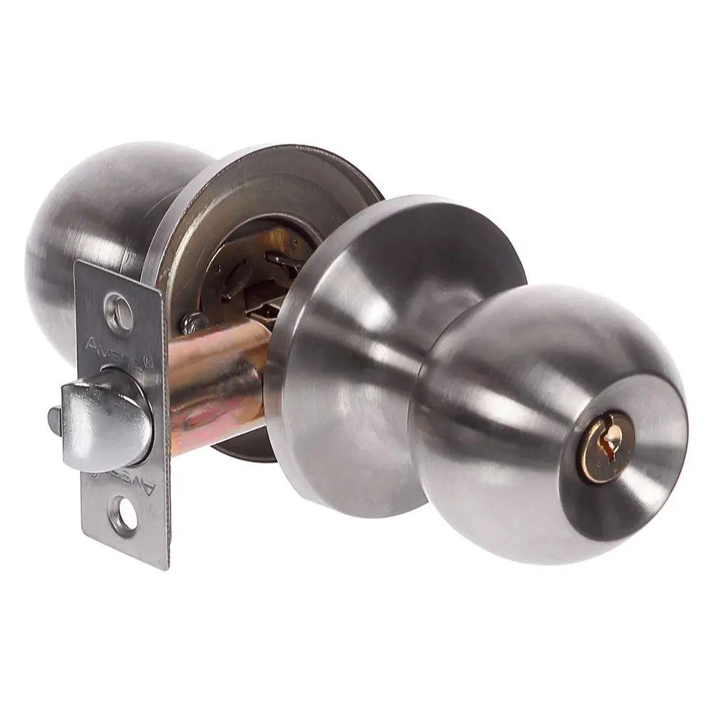 Ручка-защёлка Avers 6072-01-Inox, с ключом и фиксатором, сталь, цвет нержавеющая сталь STLM-2168797
