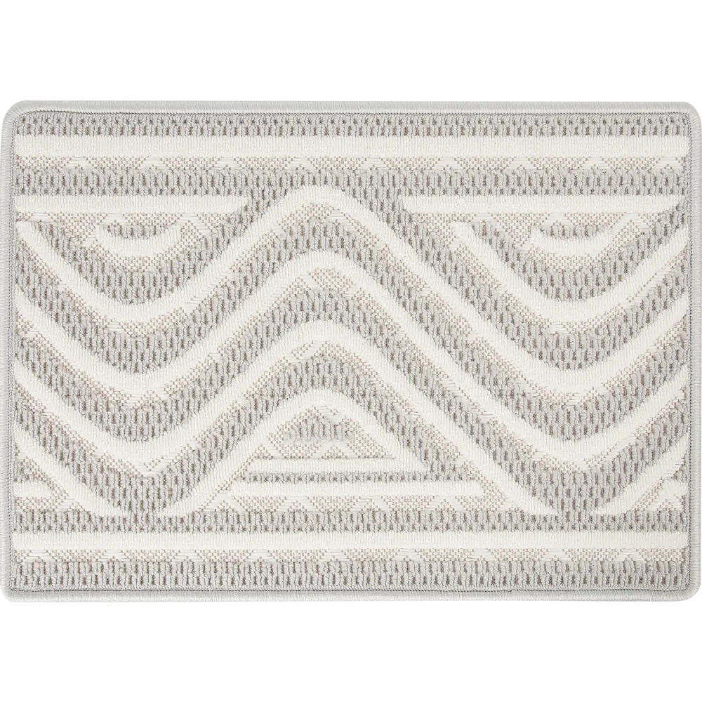 Коврик «Гранд» 44220/68, 50х70 см, полипропилен, цвет кремовый/серый 82368604 STLM-2161405 Santreyd 