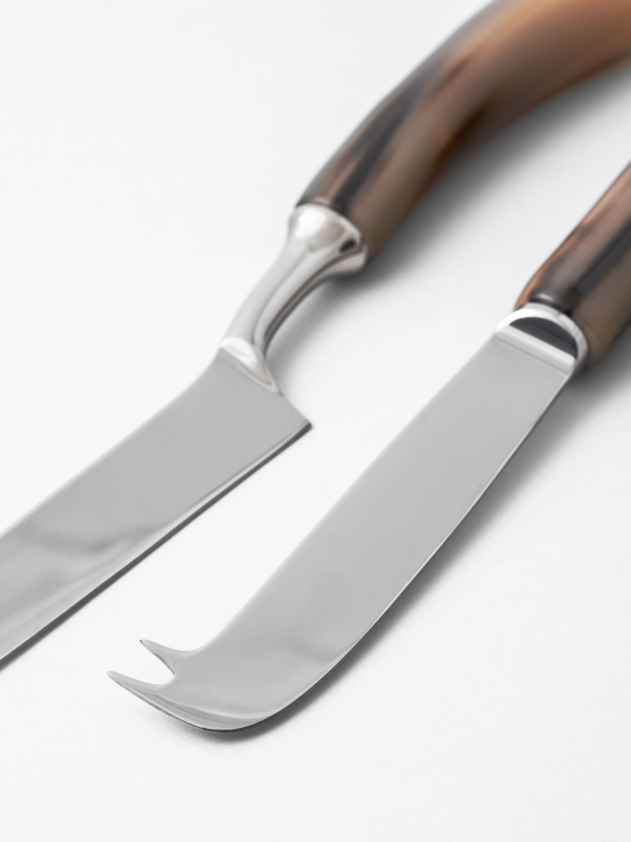 Рожок и ножи для сыра из нержавеющей стали Zanchi 1952 PZHLV33BVIN ARCH-00152947