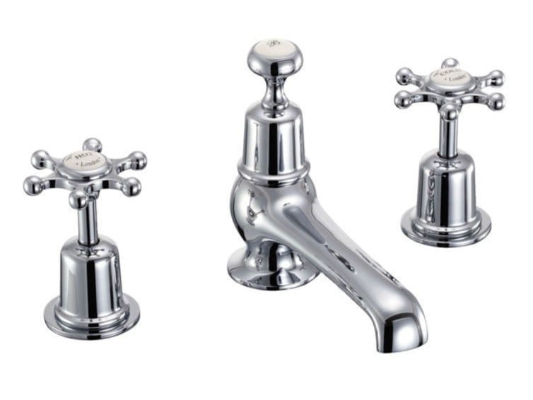 Смеситель для раковины с 3 отверстиями Burlington BIRKENHEAD ARCH-00010025 - Вид №1