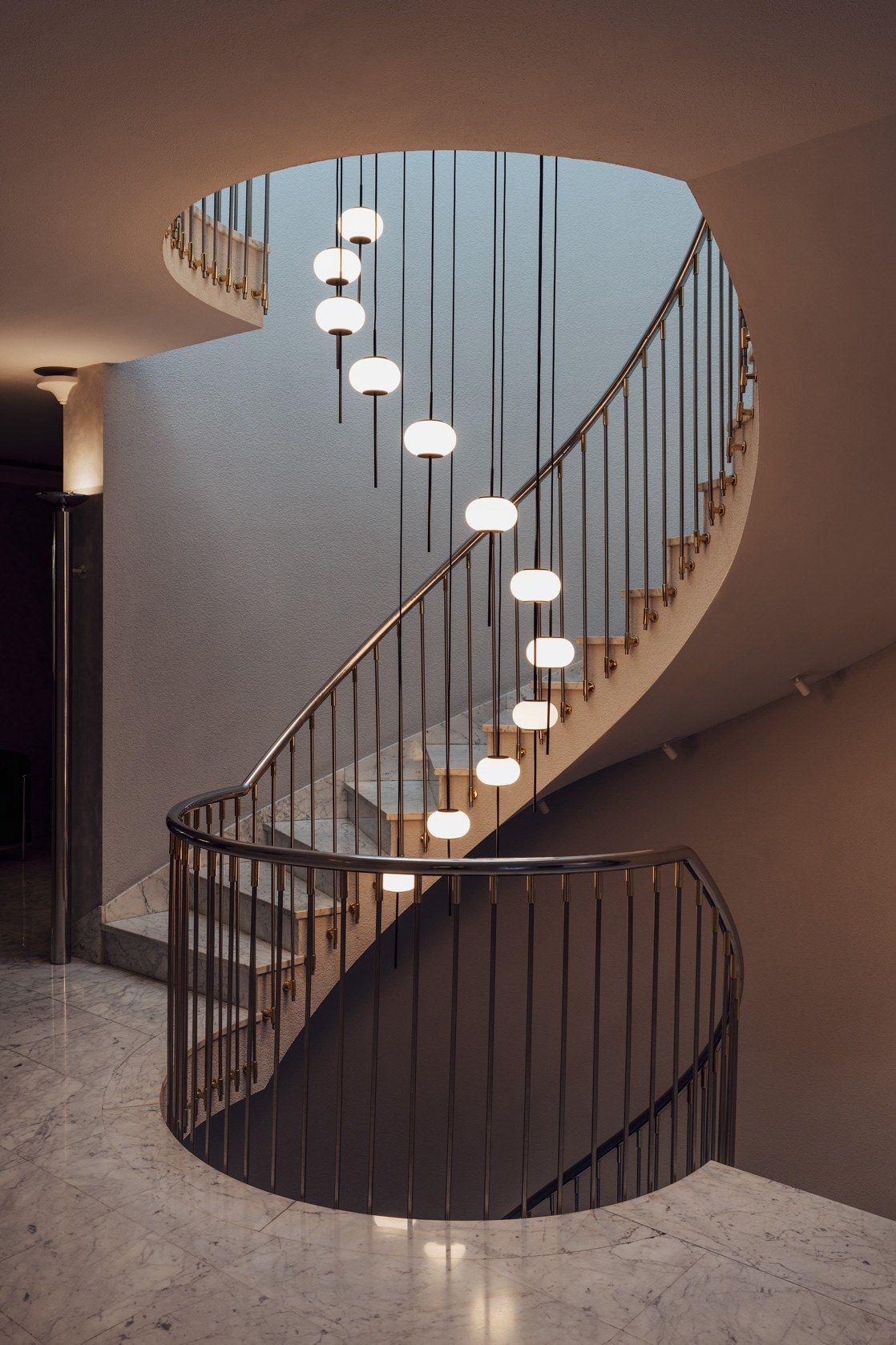 Опаловое стекло светодиодный подвесной светильник Milan Iluminacion Astros ARCH-00099813 - Вид №20