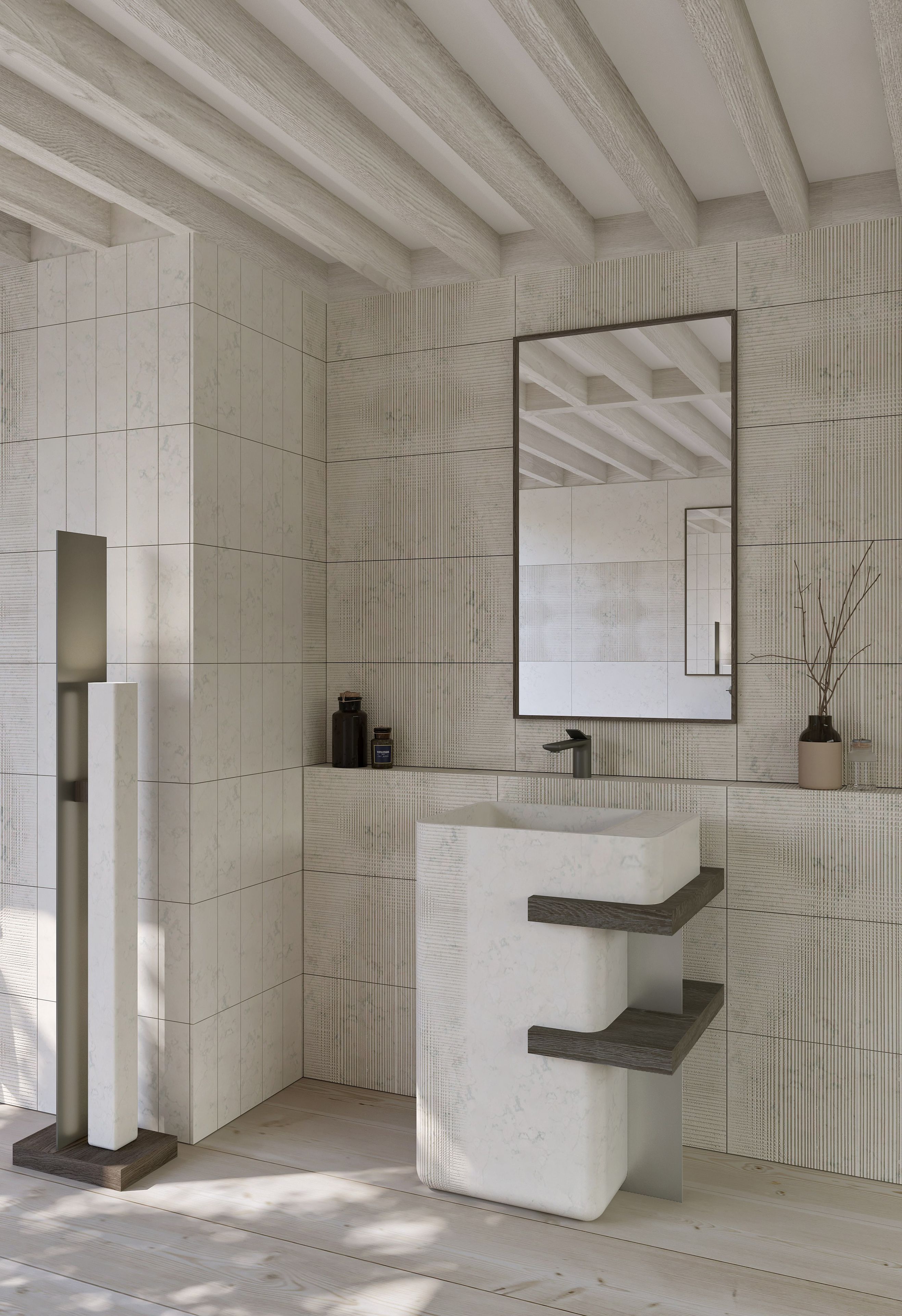 Торшер из натурального камня Davani Meridian ARCH-00065898 - Вид №2