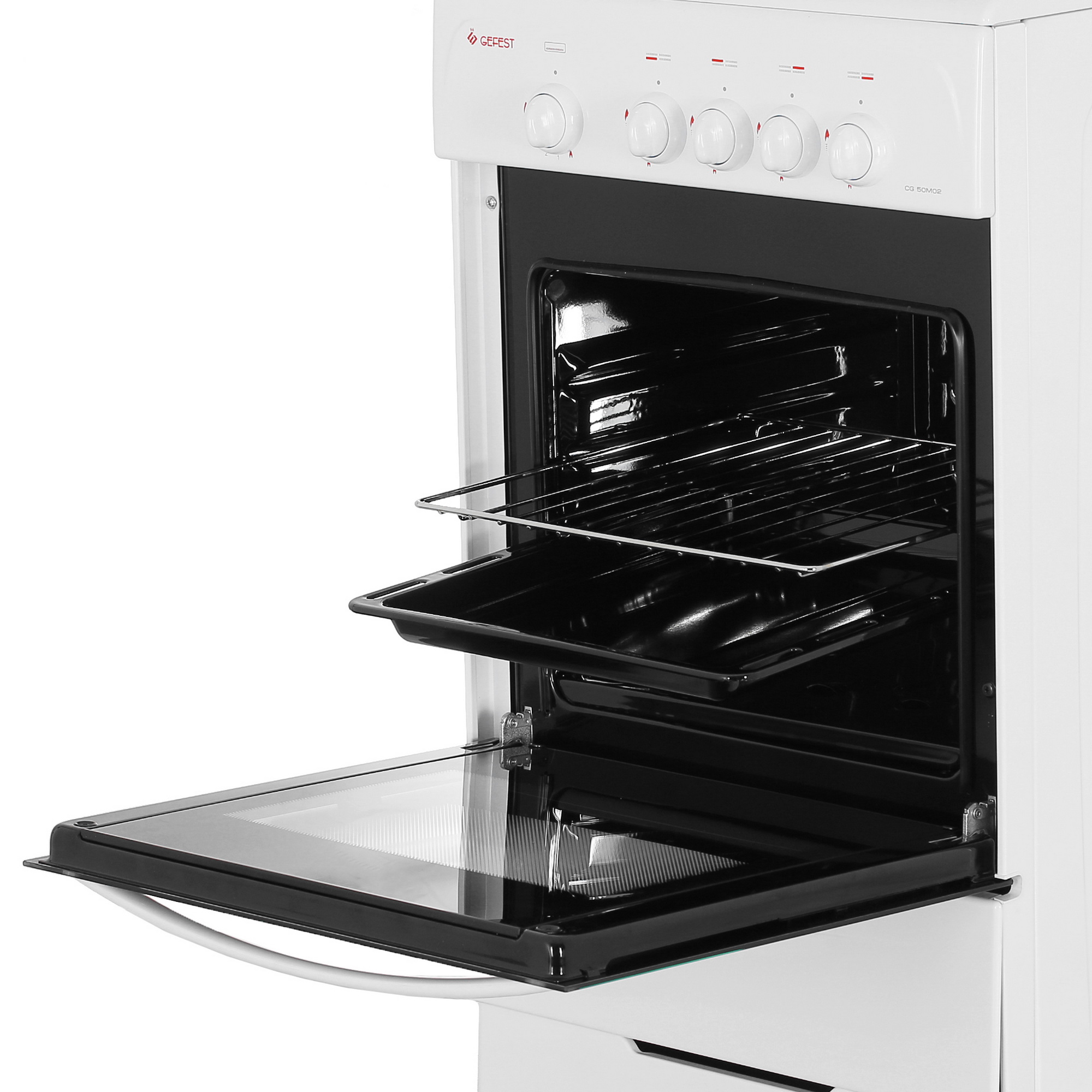 9915183 Газовая плита Gefest CG 50М02 К73 белый STDN-0058175 - Вид №5