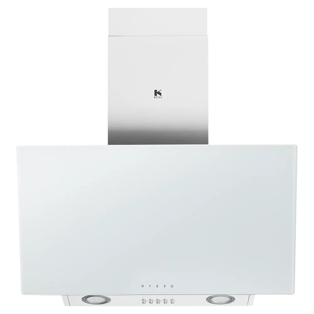Наклонная вытяжка Kitll KCH 6801 60 см цвет белый STLM-2130461 - Вид №1