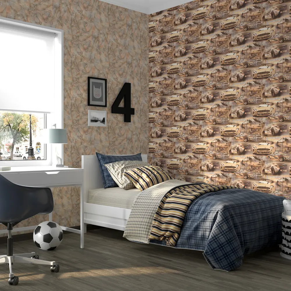 Обои флизелиновые Family Energies бежевые 1.06 м FM71729-26 PALITRA FAMILY STLM-2023768 - Вид №3