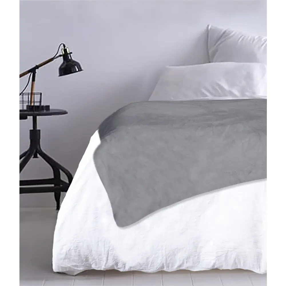 Плед Inspire Enalie Granit5 130x180 см светло-серый STLM-2028553 - Вид №9