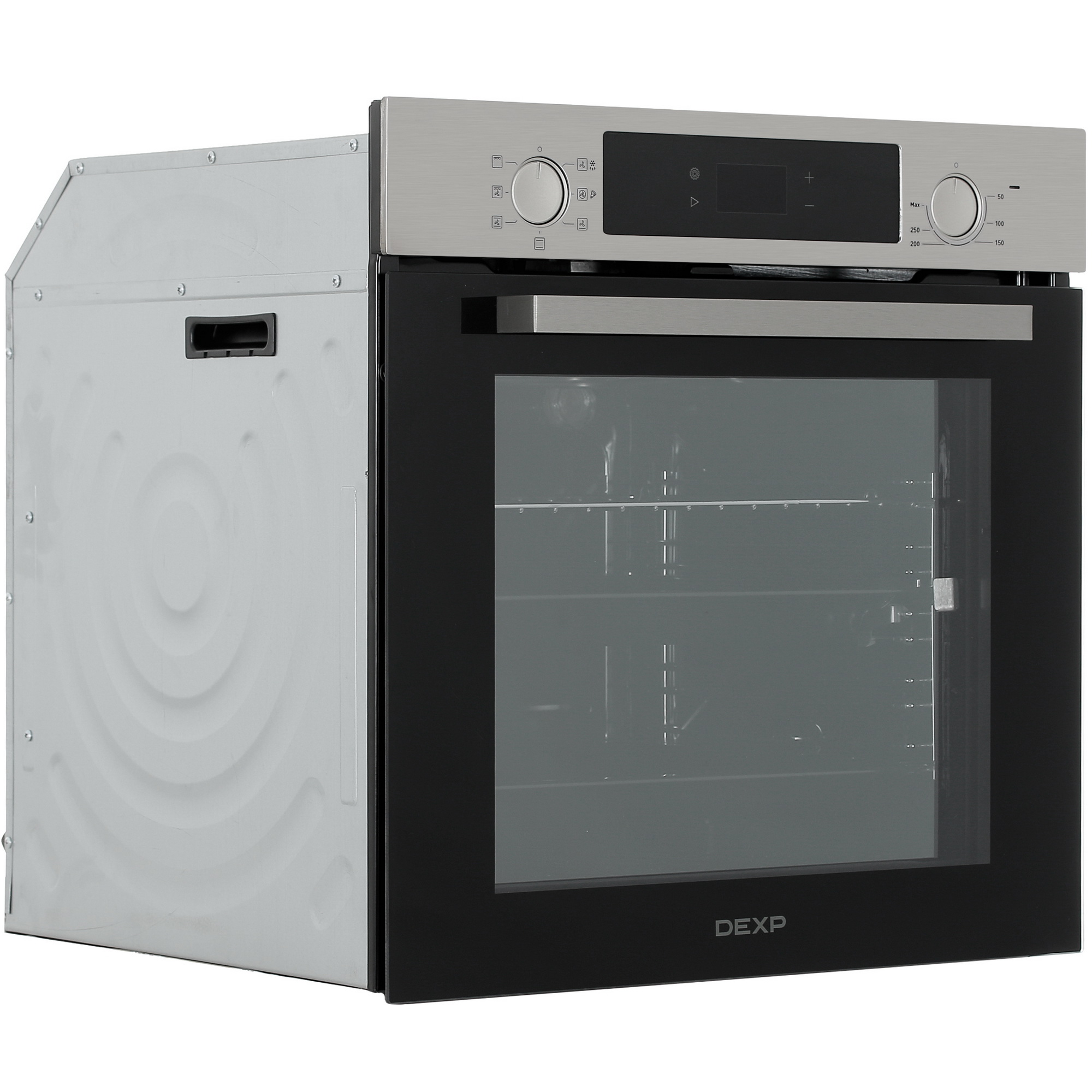 5403168 Электрический духовой шкаф DEXP 1BR70TDS серебристый STDN-0150262 - Вид №1