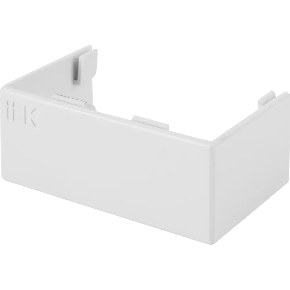 Соединитель для кабель-канала IEK 60×40 мм белый (4 шт) 82377870 STLM-0025845
