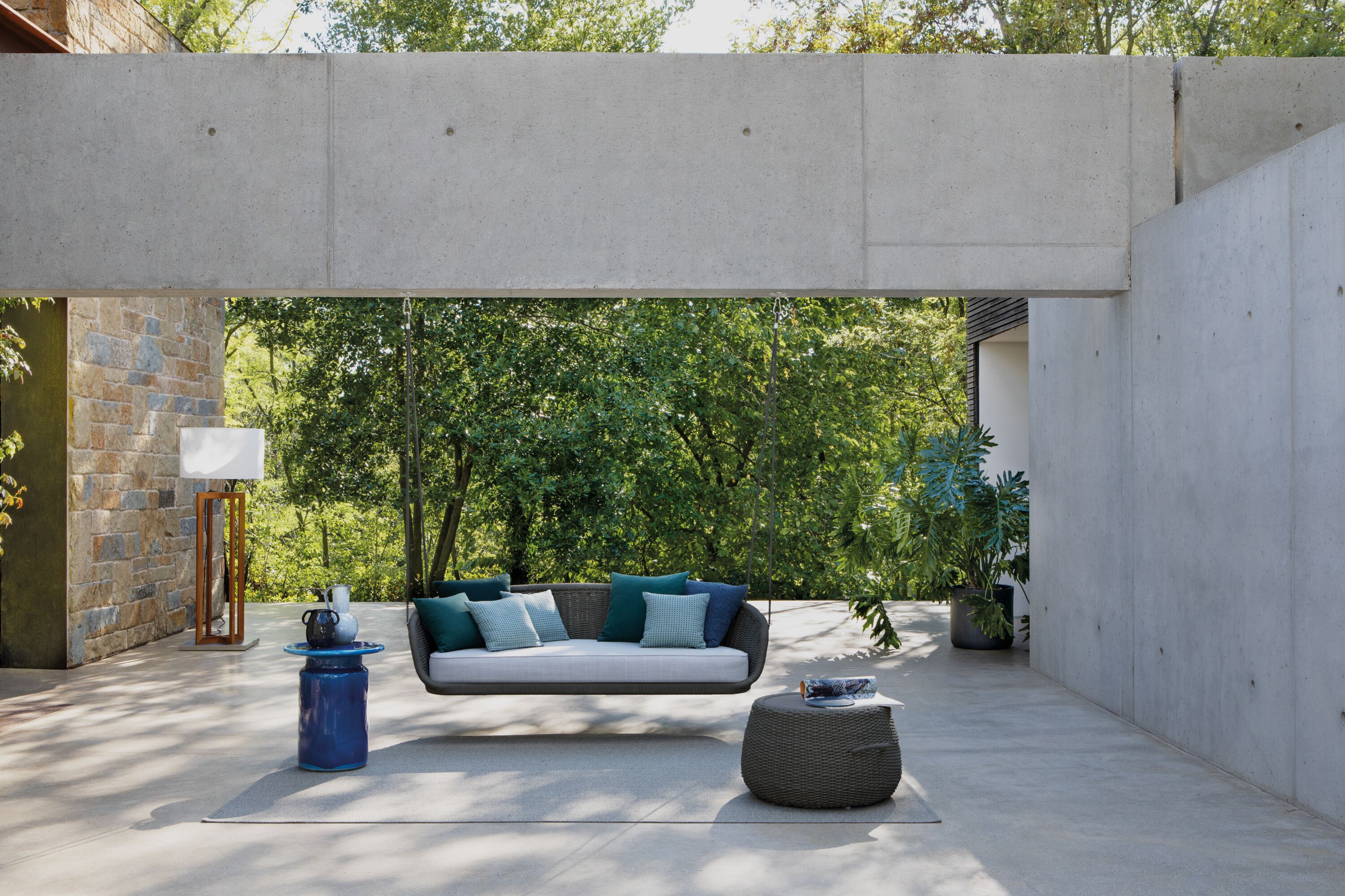 2-местный акриловый тканевый садовый диван Atmosphera Ludo ARCH-00047829 - Вид №2