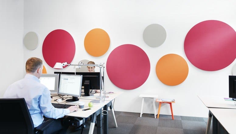 Вертикальные звукопоглощающие панели Saint-Gobain ECOPHON Ecophon Akusto™ ARCH-00086410