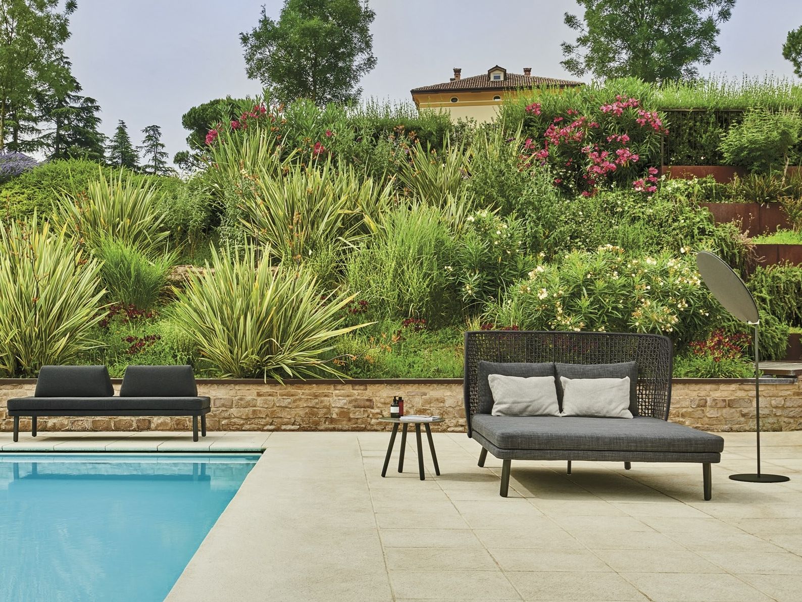 Садовая кровать с высокой спинкой Varaschin Эмма ARCH-00012051 - Вид №1