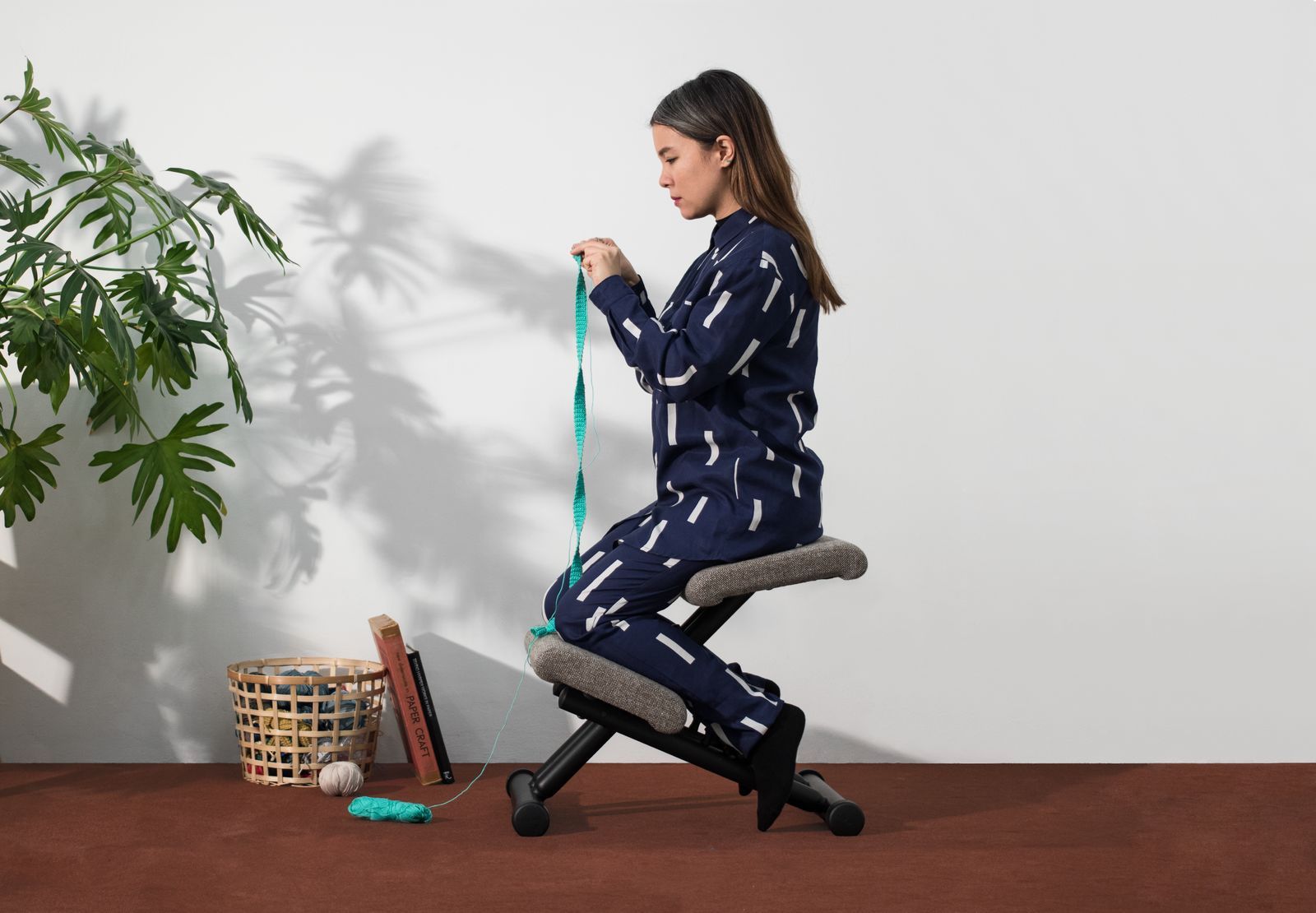 Мягкий стул из ткани Varier Furniture MULTI™ BALANS® ARCH-00087767 - Вид №6