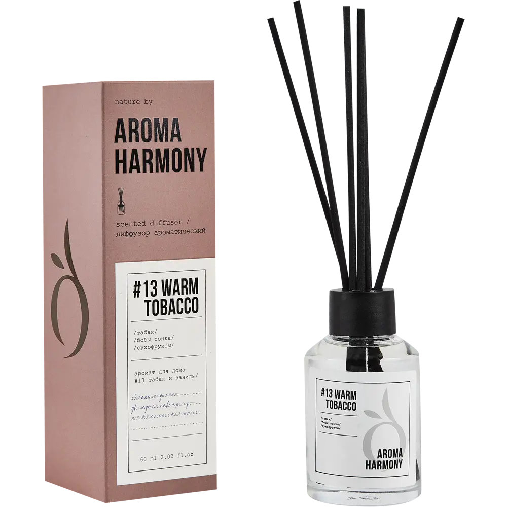 Ароматический диффузор Aroma Harmony Теплый табак 60 мл