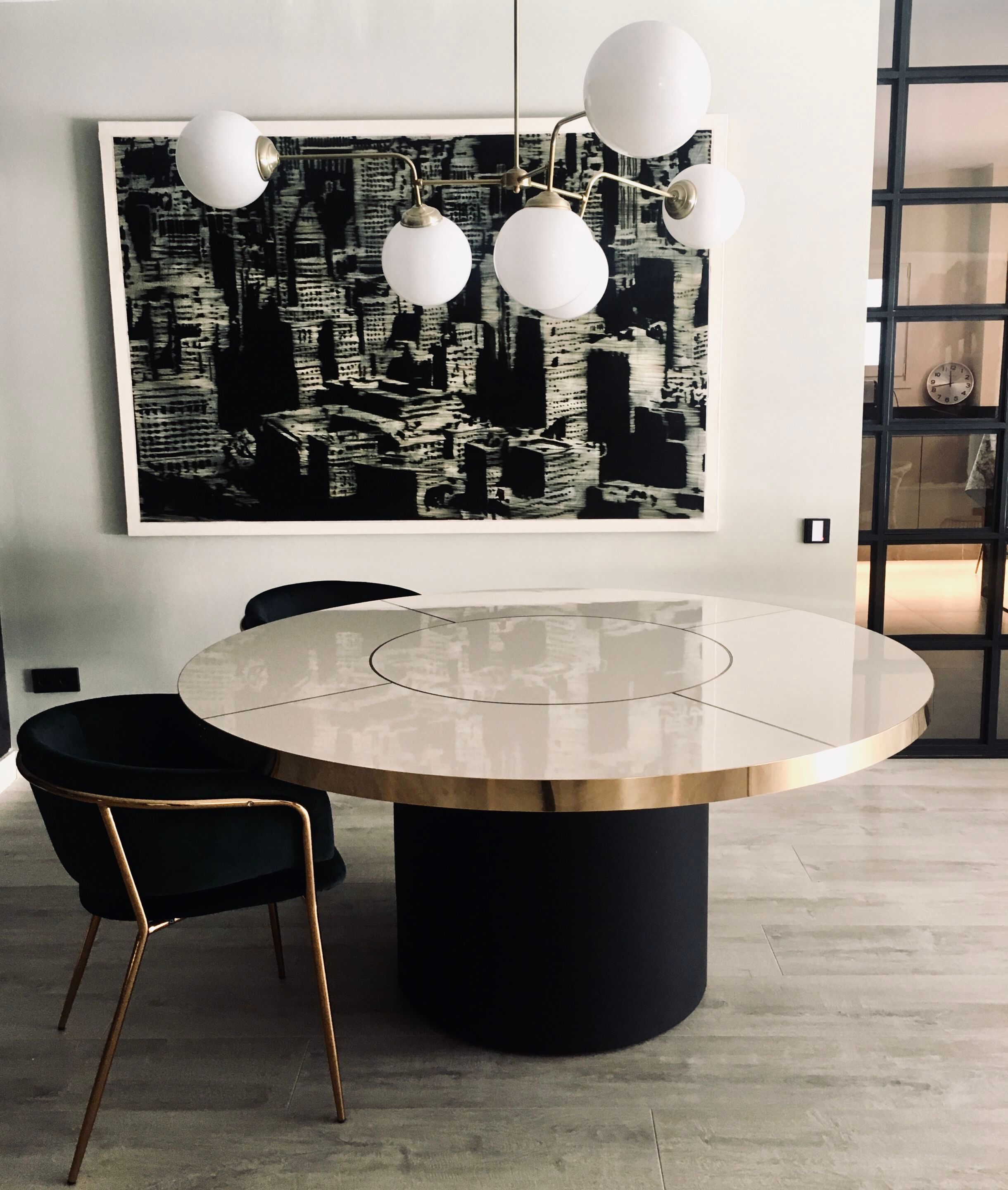 Круглый стол из ламинированного стекла Jover+Valls Antique Boutique-Malibu ARCH-00151815 - Вид №37