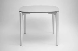 Обеденный стол белый квадратный 90 см Smooth Compact TORY SUN SMOOTH 338616 Белый
