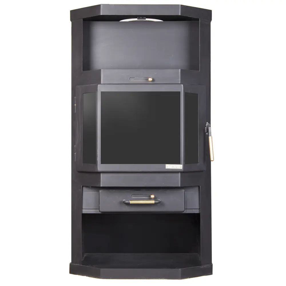 Печь-камин «Ангара» с керамикой Мета STLM-2105016