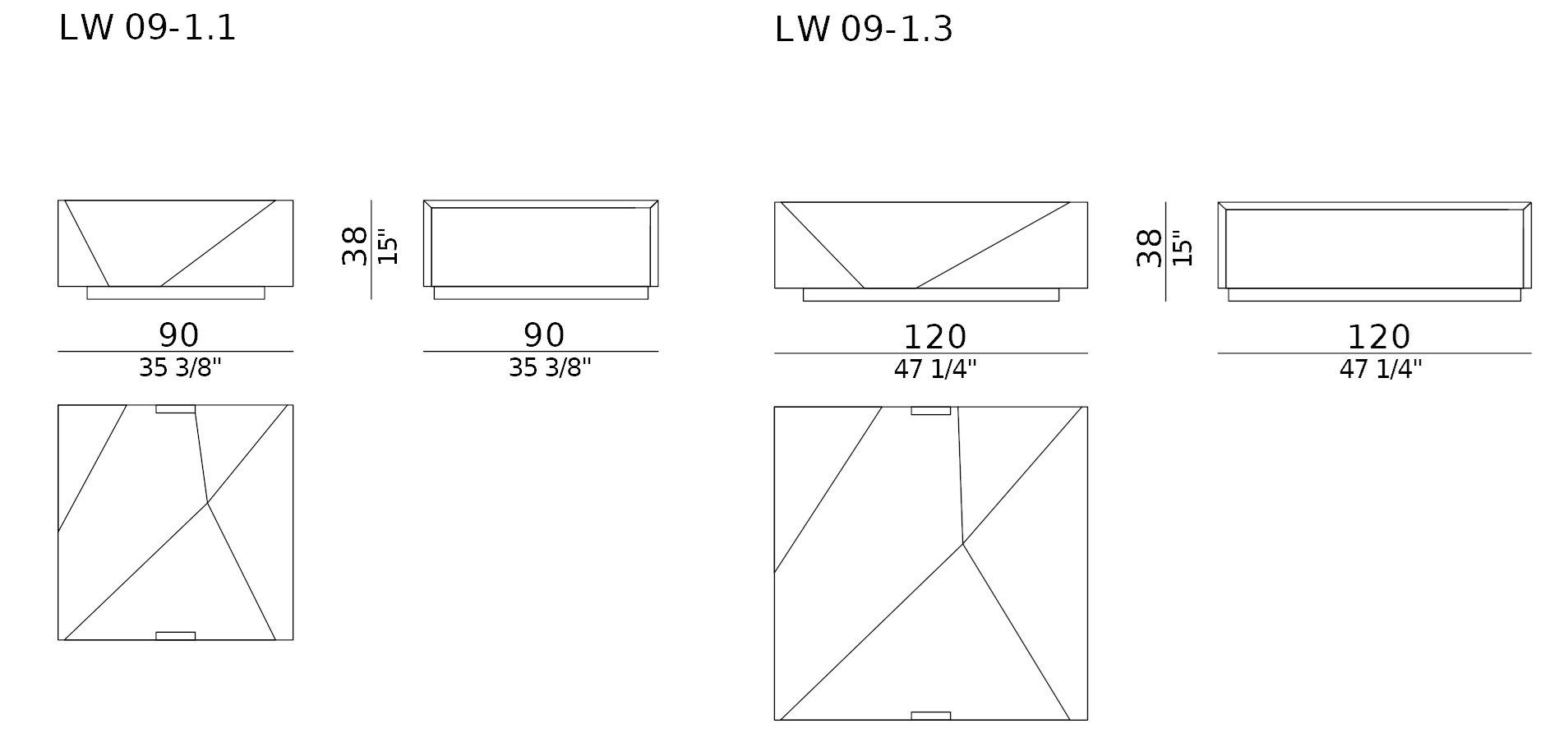 Деревянный низкий квадратный журнальный столик CASA Mare Nostrum ARCH-00096782 - Вид №6