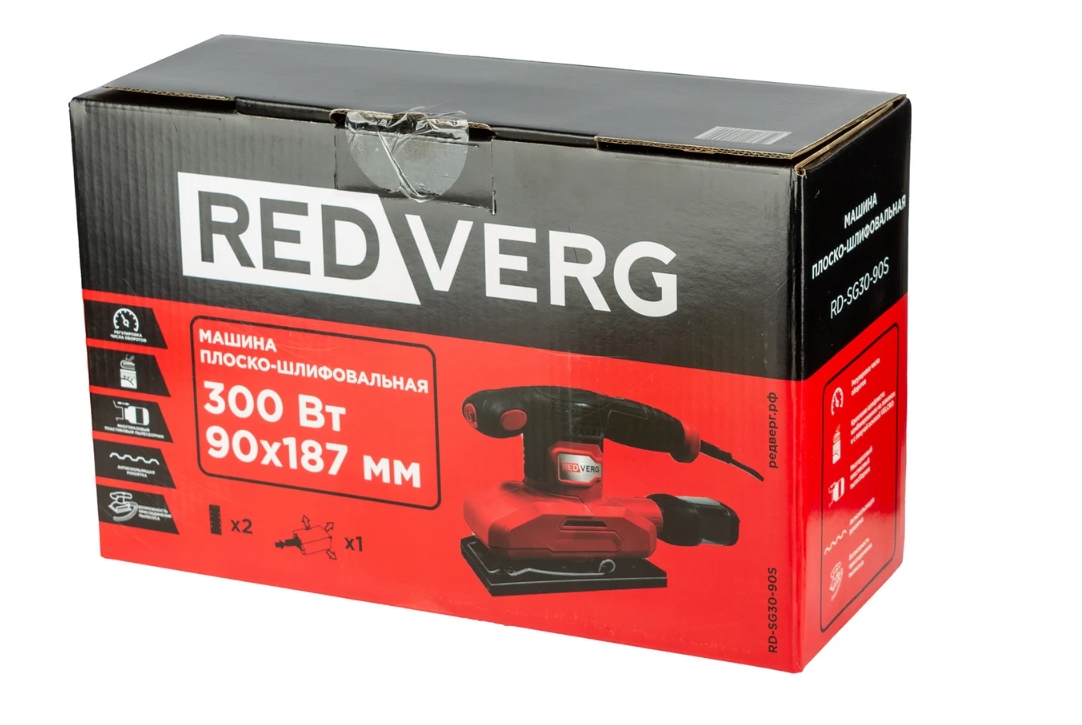 Виброшлифовальная машина REDVERG RD-SG30-90S 5483176 STDN-0007868 - Вид №8