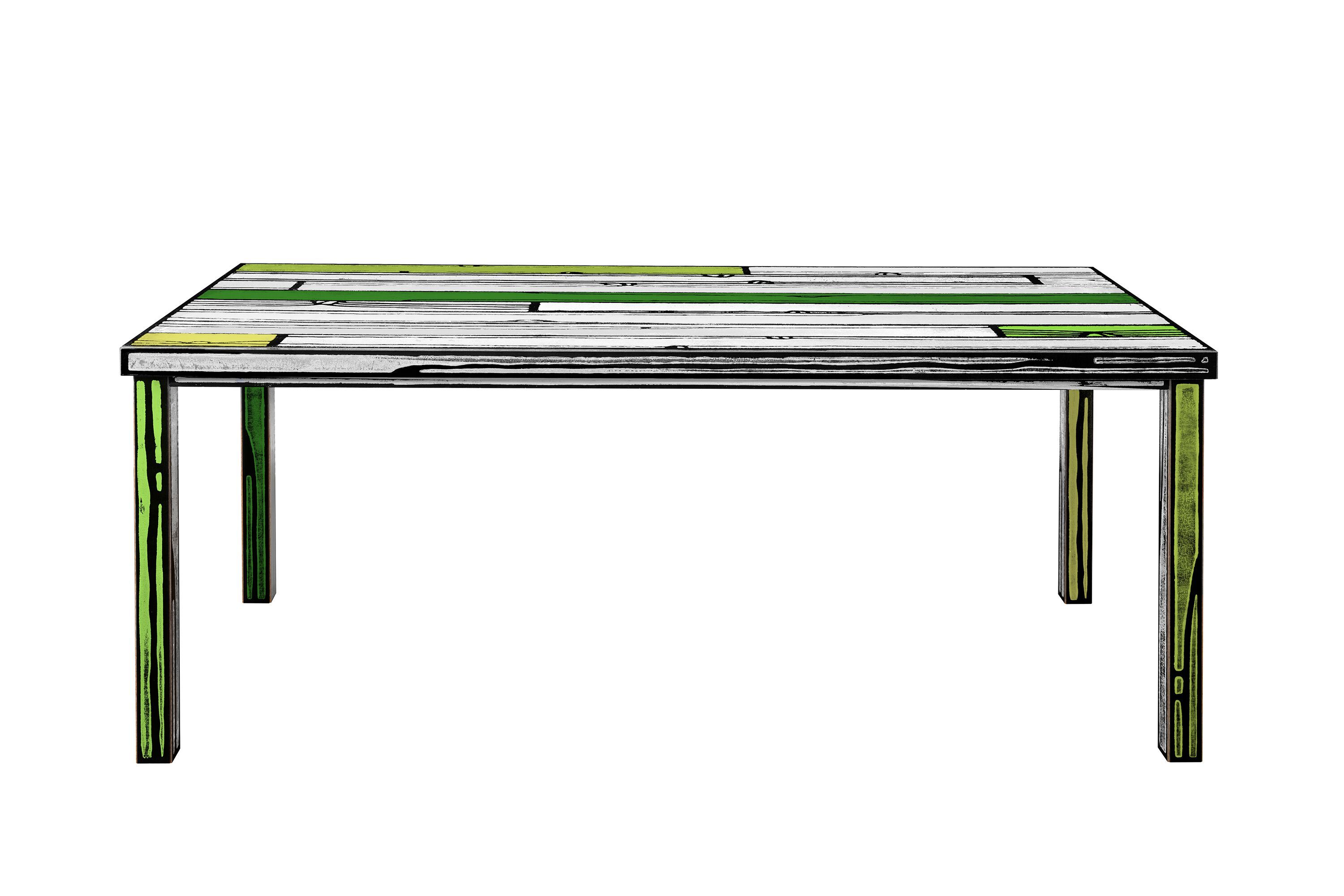 Прямоугольный обеденный стол из фанеры Established&Sons Wrongwoods ARCH-00115080 - Вид №1