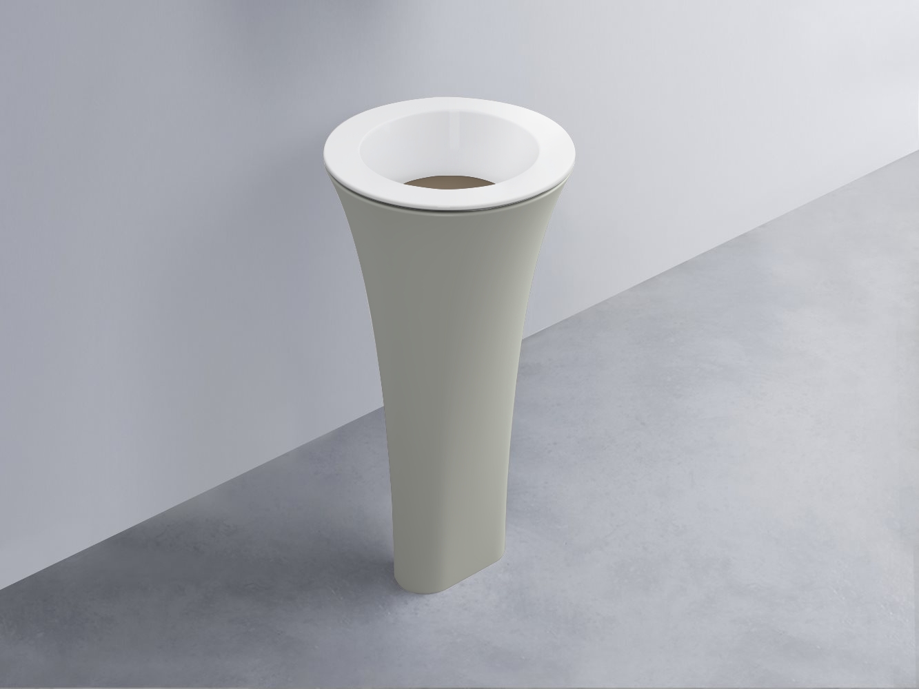 AMLA45-BL+AMPILT-AN+AMCOLT-PM Раковина Amedeo Tondo отдельностоящая cielo Enjoy + Amedeo Ceramica Cielo
