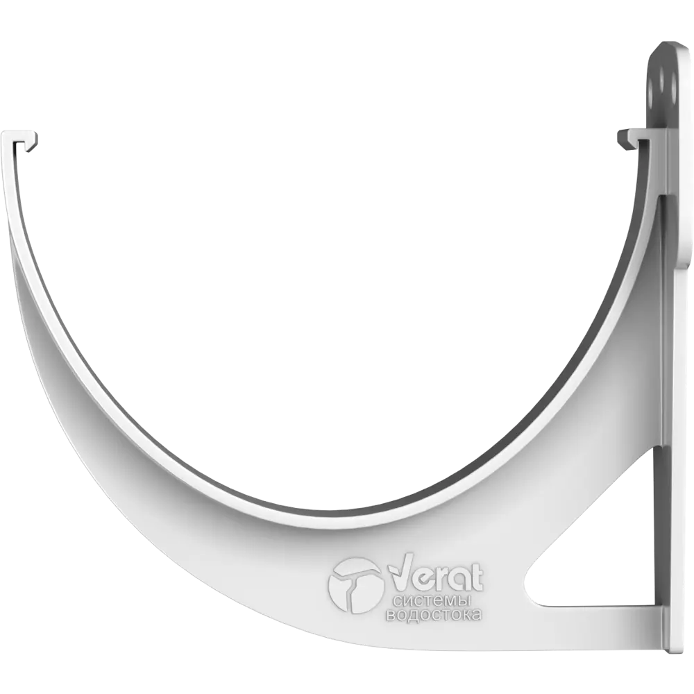Кронштейн для желоба ПВХ цвет белый ТЕХНОНИКОЛЬ STLM-2160739 - Вид №1