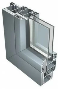 ALUK Group Алюминиевое безопасное окно с двойным остеклением