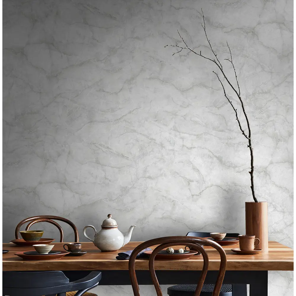 Обои флизелиновые Grandecolife Krystal серые 1.06 м GDR144113 STLM-2171601 - Вид №3