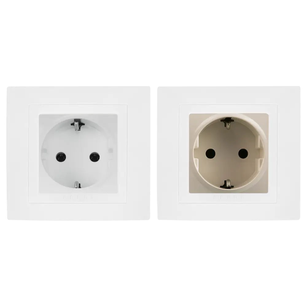 Рамка для розеток и выключателей Systeme Electric Unica 1 пост, цвет белый STLM-2110872 - Вид №1