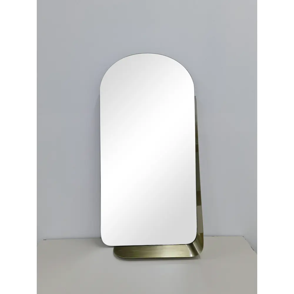 Зеркало KREAFORTA Brilia Brass с арочным дизайном в латунном покрытии 89389492 STLM-1576793 - Вид №3