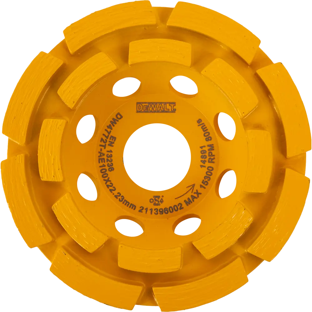 Чашка алмазная по бетону Dewalt DW4772T-AE 22.2x100 мм STLM-2006427