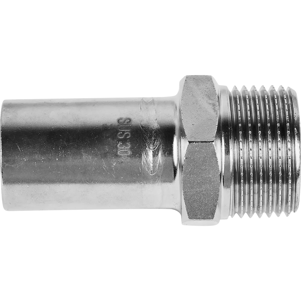 Муфта переходная Rommer 1"x28 мм НПр-НР нержавеющая сталь STLM-2165775 - Вид №2