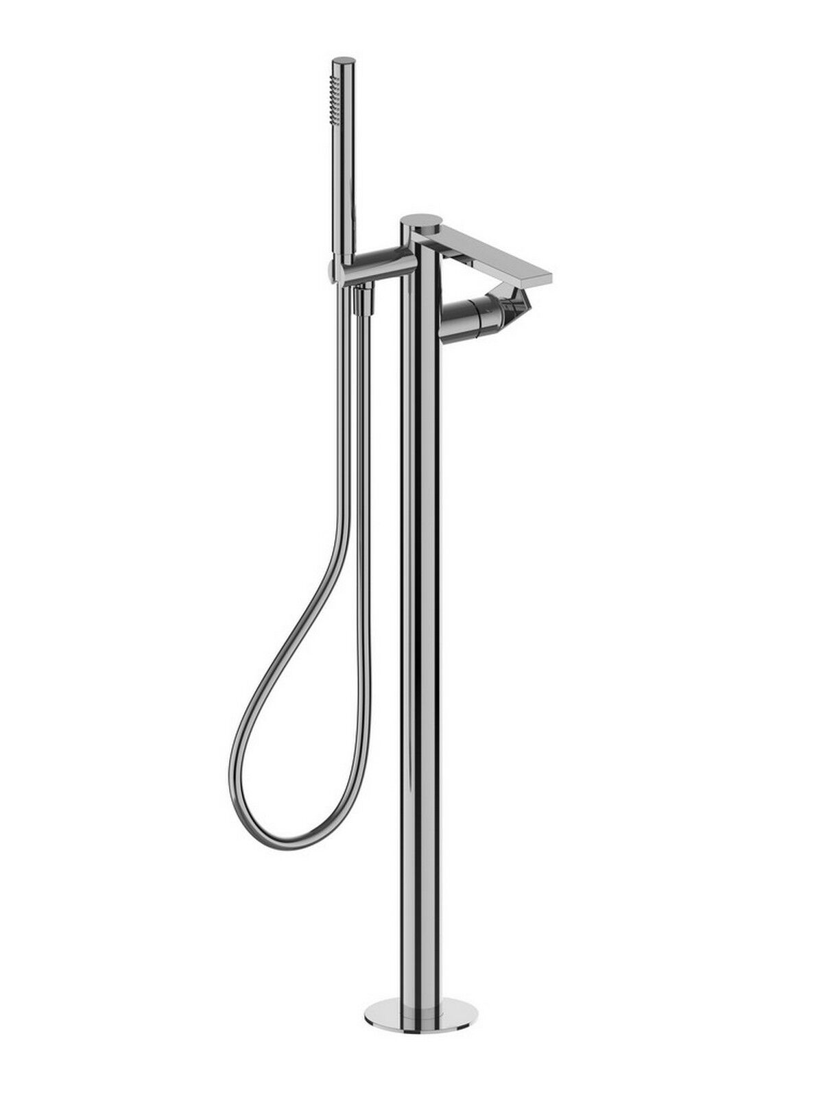 Однорычажный смеситель для ванны с ручным душем Rubinetterie Frattini Gintonic ARCH-00097018 - Вид №7