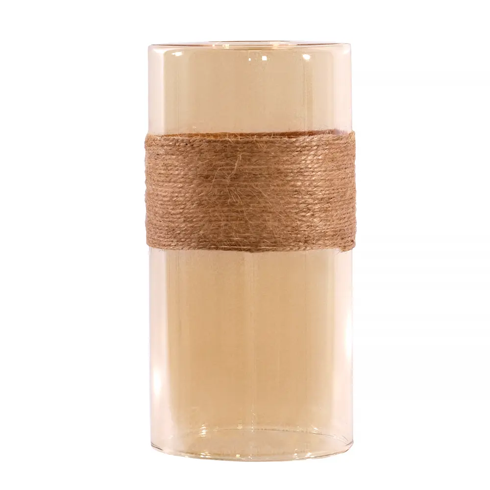 Плафон для люстры Nina Glass Цилиндр E27 стеклянный цвет янтарный/коричневый STLM-2105508