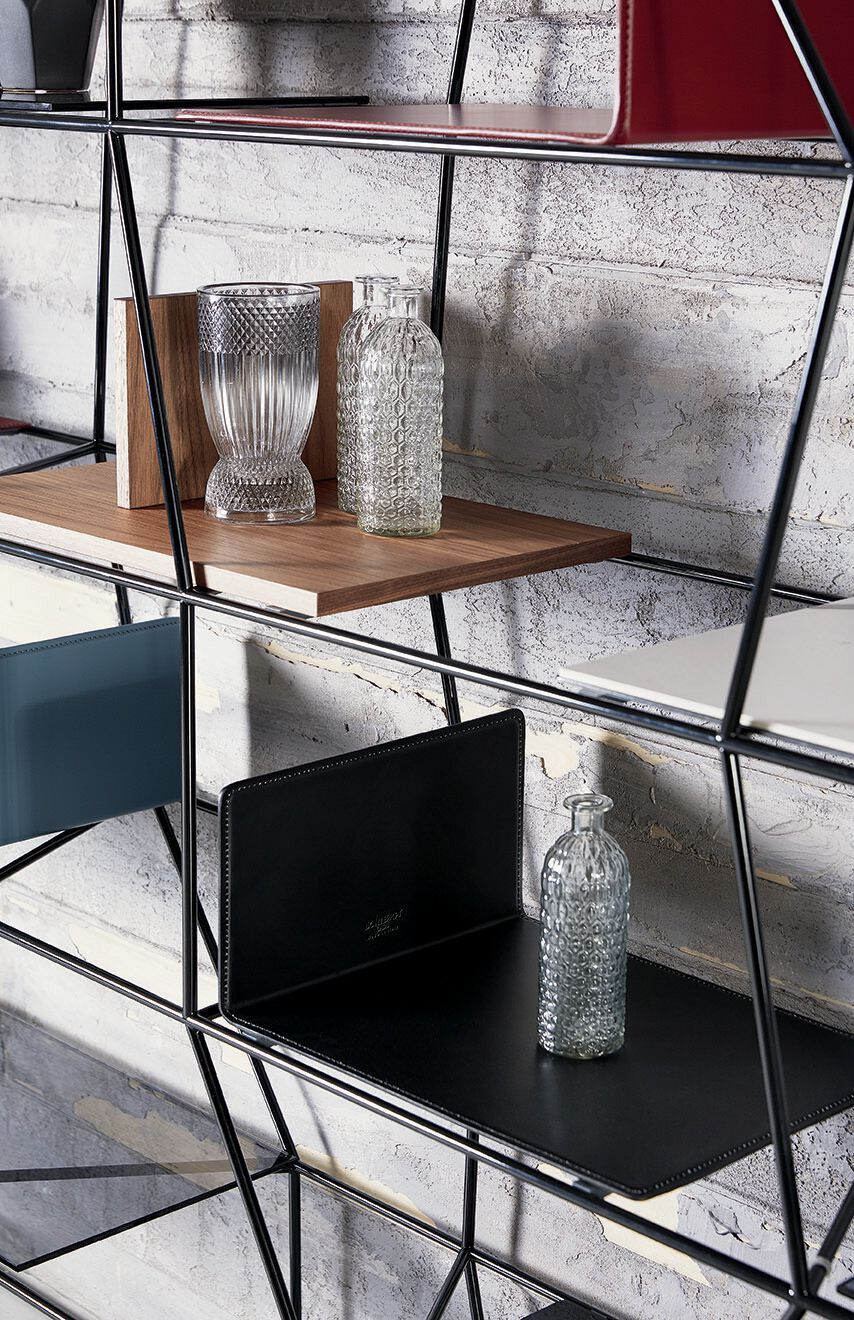 Книжный шкаф из нержавеющей стали Bontempi Casa LEXINGTON ARCH-00085982 - Вид №5