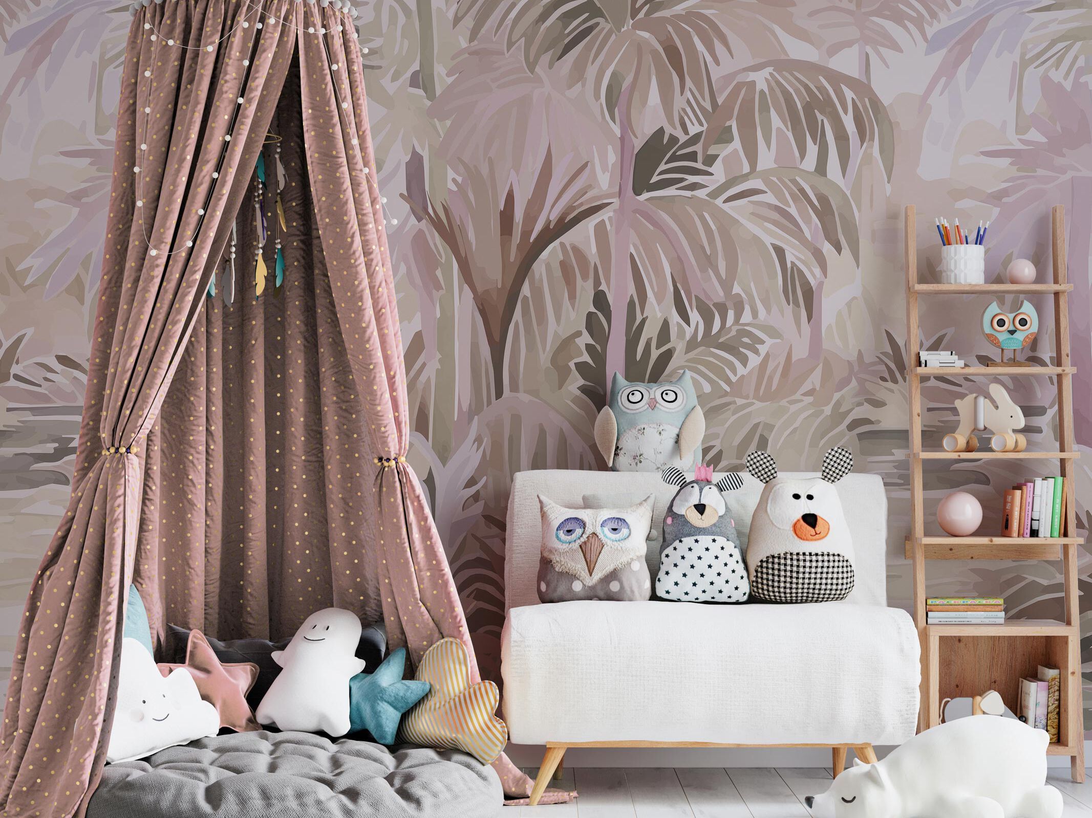 Тропические обои для детей Rimura 2025 ARCH-00080920